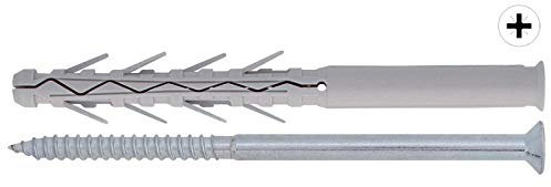 Friulsider Tasselli in Nylon ø 10 mm L. 85 mm Cf da 100 Pz 64102B10085 TUP4