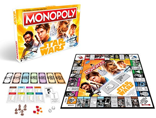 Hasbro Gaming E1702100 Monopoly Solo-A Star Wars Story, Familienspiel