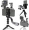 Video Rig for Vertical/Horizontal Shooting DREAMGRIP SCOUT VL with Directional Minigun mic, Lavalier Lapel Microphone, Best YouTube Starter kit compatible with iPhone, Samsung, and any other phone