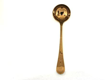 MEPRA AZB1098CB1109 Ladle Schöpfkelle Casablanca Bronzo, 18/10 Edelstahl beschichtet mit PVD-Titan, Kupfer