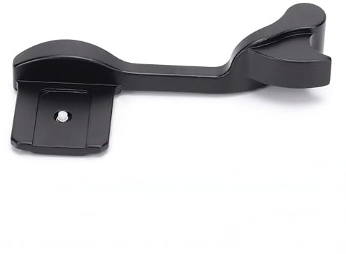 Topiky Kameragriff Daumengriff, Aluminiumlegierung Hot Shoe Daumengriff Hand Fingerkraftgriff für Q spiegellose Kamera