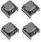 AOICRIE 4pcs Dfplayer Mini MP3 Player Module Compatible with R3 for Voice Module DIY DFPlayer Mini Voice Decode Board Support TF Card and U Disk IO/Serial Port/AD for arduino DIY Kit