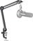 FIFINE Microphone Arm Stand-Heavy Duty Boom Arm, Suspension Scissor Adjustable Mic Stand with Desk Mount, 5/8 Screw, Cable Ties, for Recording Gaming Streaming Podcasting-BM63