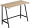 TecTake 800992 Scrivania Newton, Pannello in truciolato effetto legno, Robusto telaio in acciaio (industriale chiaro)