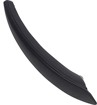 LIMBQS Schwarz Türgriff Außenabdeckung Ersatz für BMW X5 X6, Autotür Armlehnenhalterung Griff Pull Trim Cover für BMW E70 E71 E72 2008–2014 (rechts)