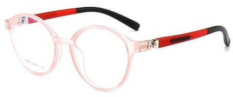 HOUSON Anti Blaulicht Brille Kinder Blaulichtfilter Gläser für Computer,TV, für Mädchen Jungen(Alter 5-10 Jahre) Rosa
