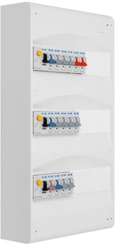 EATON - Tableau 3 rangées pré-équipé 3 inter. diff. 40A + 15 disjoncteurs