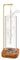 Vamotto Incense Holder for Sticks with Removable Glass Ash Catcher, Upgrade Wooden Mess-Free Incense Stick Burner Holder for Yoga Spa Madiation and Home Relaxation (Round)