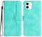 Bxithnr® Funda para iPhone 11, Carcasa Libro con Tapa de Cuero Piel con Magnético, Soporte Plegable, Ranuras para Tarjetas, Flip Case Wallet, Antigolpes Cover para Apple iPhone 11 - Verde