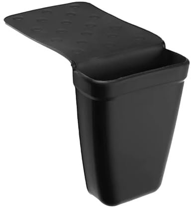 Styling Tool Storage Holder, Hot Iron Holster mit Saugnapf, Haartrocknerhalter Silikon, Hitzebeständige Matte und Tasche, Badezimmer Silikonmatte, Schutzmatte für Lockenstab, heiße Haarwerkzeuge