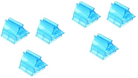 Cabilock 6 STK Zahnpastapresse Walzen Zum Auspressen Von Zahnpasta Handentsafter Schlüsselbundhalter Spender Für Zahnpasta Tubenquetscher Zahnpasta-Clip Japanischer Stil Rolle Abs Kind