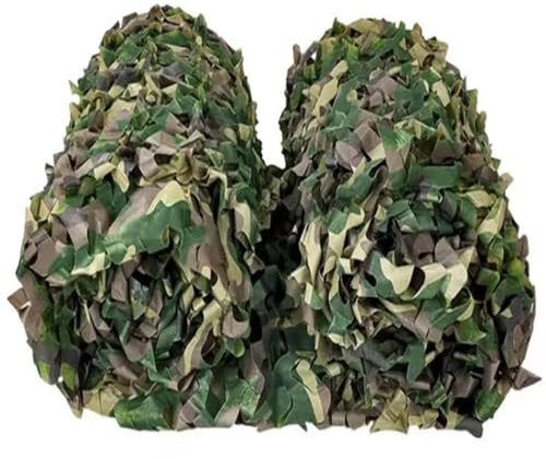 Red De Caza De Camuflaje, Lona De Malla Ligera De Camuflaje, Decoración De Vela De Sombra Enrollada For Exteriores, Cubierta De Red De Camuflaje De Material De Tela Oxford, For Acampar, Tienda De Camp