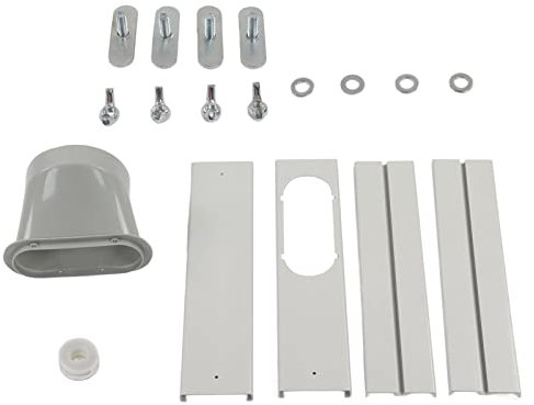 TANIQIACa Kit Per Finestra Per Condizionatore D'aria Portatile Guarnizione Per Finestra Per Unità AC Regolabile Senza Soluzione di Continuità Aggiornata Per Tubo da 150 Mm Durevole a Risparmio Energet