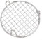 EpheyFIF Grille de barbecue ronde en acier inoxydable avec pieds, grille de cuisson pour friteuse à air, barbecue (15 cm)