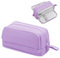 Tesmien Astuccio Scuola Portacolori Astuccio 4 Scomparti Grande Capacità Astuccio Bambina Ragazza Ragazzo Astucci Per La Scuola Astuccio,Viola