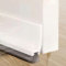 Cotensta 100cm Blanc Joint de Porte, Auto-adhésif et Peut être Coupé à la Taille, Joint Brosse Isolation Phonique Porte, Boudin de Porte, Calfeutrer Bas de Porte, (White)