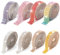 Sxutop 8 Rouleau Ruban Adhésif Strass Bande de Strass Autocollant Coloré Ruban Diamant Autocollant pour Bricolage Voiture Art Artisanat Décors (8 Couleur, 1 Yard/Roll, 4/6 Rangs)
