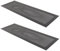 PC Fan Dust Filter Magnetic Fine Mesh PVC Grills for Computer Cooler Fan 2pcs, Prevent Overheating Noise Extend Life for PC Case Power Supply, Easy Install, Easy Maintenance (Black)