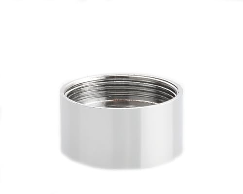 IRCKONCI Wasserhahn-Adapter, M16-M24 Innengewinde auf M24 Innengewinde, Wasserhahn-Anschluss, Luftsprudler für Dusche, Badezimmer, Küche, Wasserreiniger-Adapter (M24-M24)