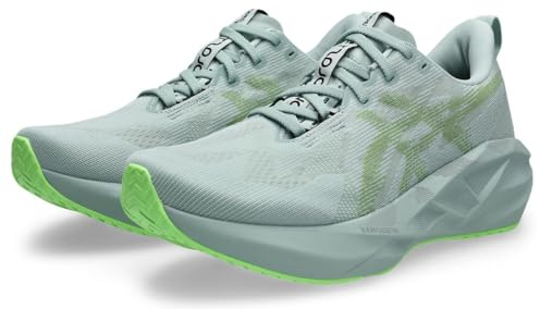 ASICS Herren Novablast 5 Sneaker, Cold Moss Light Orange, 42 EU