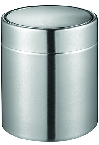 EKO Fandy Poubelle de Table Métal Inox 13,6 x 12,1 x 0,61 cm 1,5 litres