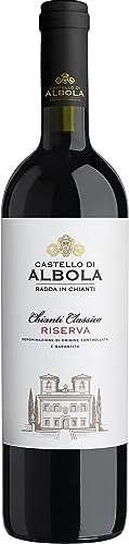 Castello di Albola Chianti Classico Riserva DOCG - Italian Still Red Wine from Tuscany - 100% Sangiovese Grapes - 75cl / 750ml, 13.5% ABV