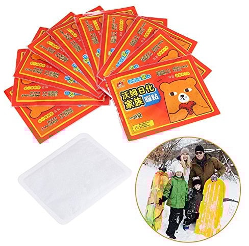 HURRISE Body Warmer Stick, 10Pcs Deep Heat Patches, Adhesive Warm Sticker Patch Foot Warmers Heating Pad Self Adhesive Winter Warm Warm Paste For Hand Warmers Beautymisc Pad For Travel Home And Office
