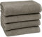 ZOLLNER 4er Set Handtücher - weiche und saugstarke Gästehandtücher - waschbar bis 95°C - Baumwolle - 50x100 cm in Fango