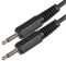 PRO SIGNAL PSG00107 3.5mm Mono Jack Plug to Plug Lead, 0.5m Black