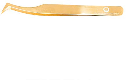 Pinzetta megavolume mod.4 per extension ciglia professionale, dlux professional