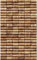 PLAGE Papier peint intissé vintage, collection bouchons liège, 250x150cm, style rustique, panoramique.