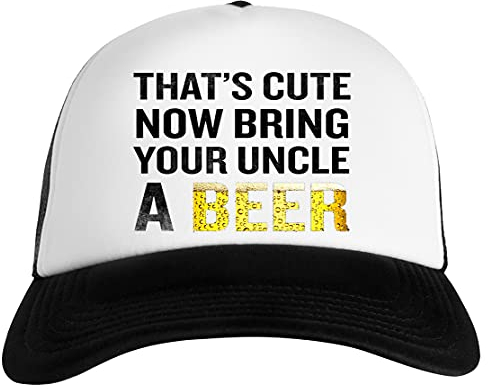 Thats Cute Now Bring Your Uncle A Beer Unisex Baseball Snapback Kappe Cap