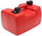 Car fuel tank Boat Yacht Engine Marine Outboard Fuel Tank Oil Box Portable with Connector Plastic Anti-Static Corrosion-Resistant Durable (Color : Red)