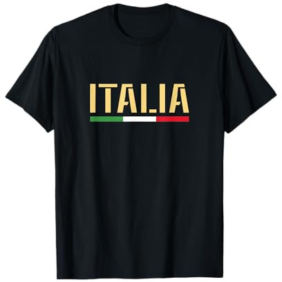 Italia 2021 Italien Trikot Fußball Fan Italienische Flagge T-Shirt