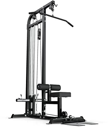 Extreme Fitness Plate Loaded Lat Pulldown/Low Row Gym Machine