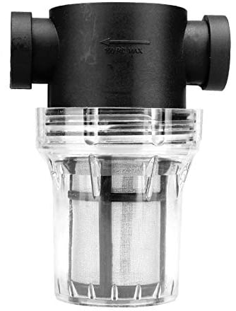 VerRich Water Pump Filter G1/2 20mm 80 Mesh Inline Strainer Water Pipe Irrigation Filter for Inlet Water