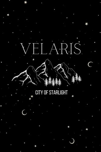 Velaris City of Starlight Journal, ACOTAR Journal, Gift for Book Lovers, ACOTAR Gifts