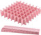 LWAIX Schubladenteiler Schubladentrenner Verstellbar 10Stk Schubladen Teiler Stecksystem Schublade Rosa Für Schrank Unterwäsche Socken DIY Schreibtisch Organizer (Rosa)