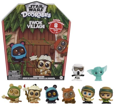 Just Play Star Wars™ Doorables Ewok Village Collection Peek, Kids Toys for Ages 5 Up by
