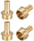 Boquilla de manguera de latón, 4 unidades, 10 mm, conector de manguera de latón, boquilla de manguera, rosca interior Barb G1/2, adaptador de tubo