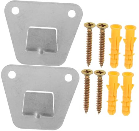 IMIKEYA 1 Set Wall Fan Bracket Wall Mount Fan Holders Wall Fan Installing Part Replaceable Fan Part Fan Support Hook Electric Fan Mount Bracket Oscillating Fan Rack Hooks Wall Fans Steel