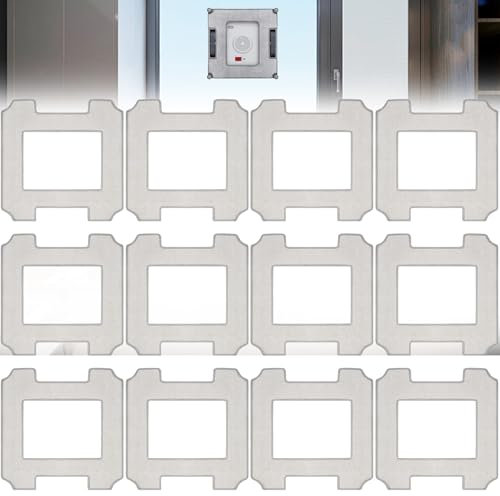 Luckwaii 12 Stück Reinigungspad für Ecovacs Winbot W1 / W1 Pro / W2 / W2 Omni Fensterputzroboter, Wischtücher Mikrofaser Wischmop für Ecovacs Waschbare Mikrofaser Wischtücher