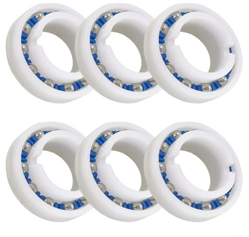 Lastdaytime Kit di ricostruzione per la pulizia della piscina, include 8 cuscinetti a sfera per ruote C60, parti di ricambio per la pulizia della piscina