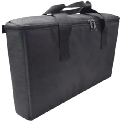 AsrMyjcx Ordinateur de Bureau Portage de Transport Moniteur de Voyage Écrans rembourrés, châssis PC de Tour d'ordinateur, Sac fourre-Tout, Sac de Rangement de, L