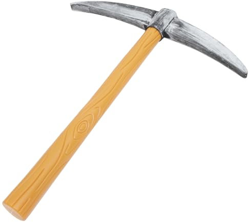 SOIMISS 1pezzi Pickaxe Dwarf Costume Prop Strumento Performance Realistico e Accessorio Per Feste e Decorazioni Resistente e
