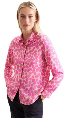 Seidensticker Damen Regular Fit Bluse, Rosa, 48 EU
