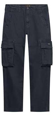 Superdry Herren Core Cargo Hose Französisch Marineblau 38/32