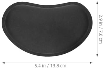 FUNOMOCYA 2 Stück Ergonomische EVA Maus Handgelenkstütze Langlebig Komfortabel Praktisch für Computer Laptop Büro Gaming als Geschenk für Vielnutzer und Unterwegs
