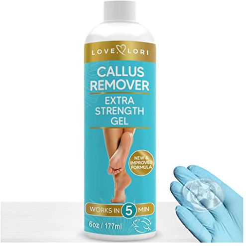 Gel eliminador de callos de 177 ml para una pedicura para pies y manos suaves. Úsalo con tu piedra pómez favorita o lima de pies para obtener resultados profesionales.