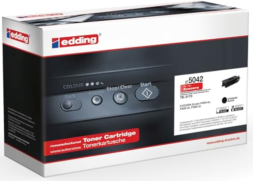 Edding Toner 18-5042 wie Kyocera TK-3170 Schwarz (18-5042) Marke: